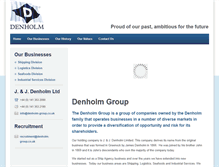 Tablet Screenshot of denholm-group.co.uk